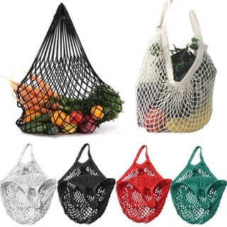 Portable Reusable Grocery Mesh Bags / Shopping Totes Fruit V