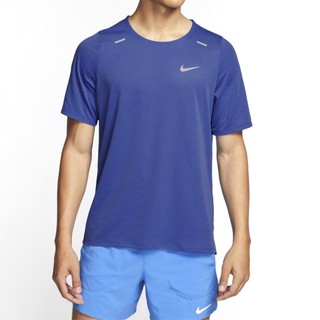 Nike AS M RISE 365 SS 男 藍 運動 短袖 排汗 路跑 短袖 CJ5421-430