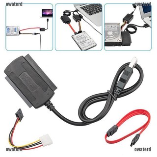 SATA/PATA/IDE to USB 2.0 Adapter Converter Cable for Hard Dr