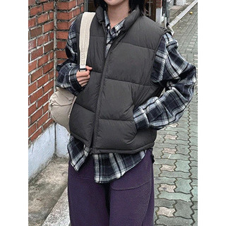 Codibook｜韓國 DAILYJOU 絎縫鋪棉背心外套［預購］針織外套 羽絨背心 女裝