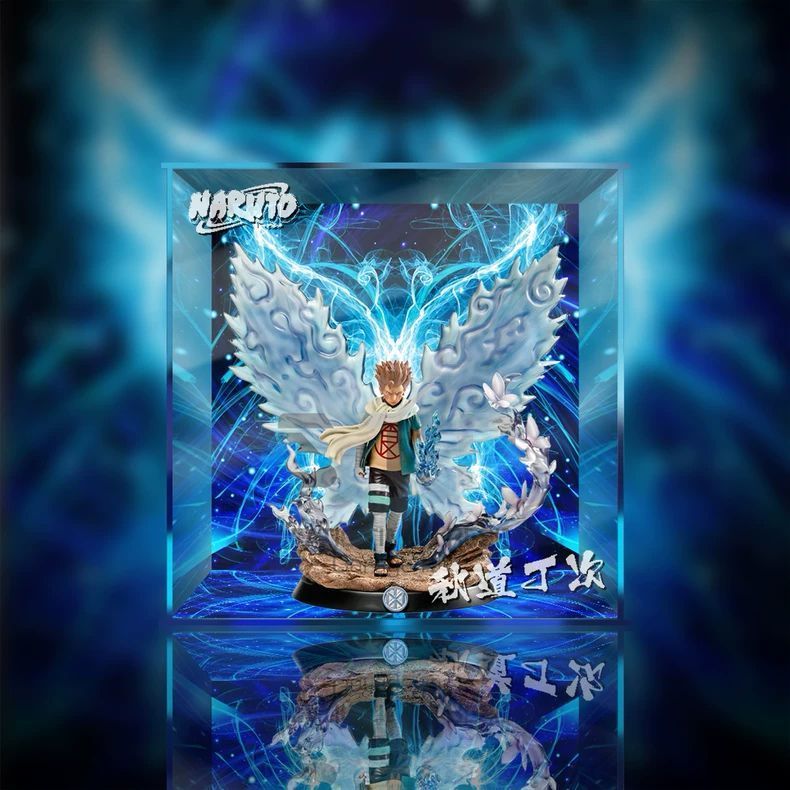 【盒子行動】 火影忍者 STR秋道丁次GK 蝶模式 亞克力收納 手辦展示盒 防塵罩