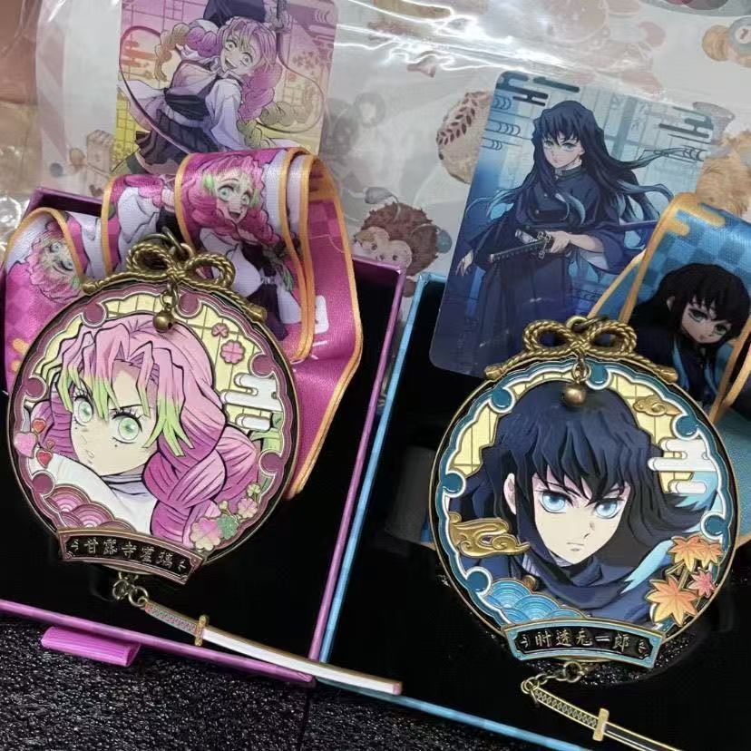 台現 免運 keep聯名鬼滅之刃周邊 鬼滅之刃周邊 鬼滅之刃獎牌 時透無一郎奬牌 甘露寺蜜璃奬牌 時透無一郎金屬周邊