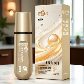✨官方正品💯🔥集草師小金管多肽美髮筆 植物花香美髮筆 一梳即黑 不沾頭皮 遮蓋白髮 集草師美髮筆