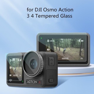 全新 DJI Osmo Action 4 耐磨玻璃保護貼（螢幕 + 鏡頭）配件