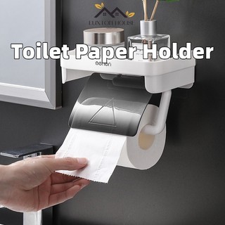 No Drill Toilet Tissue Paper Roll Holder Toilet Paper Roll D
