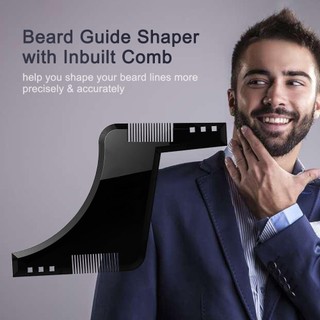 Beard Guide Shaper Double-edged Beard Shaping Tool for Beard