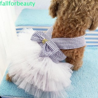 Cute Pet Clothes Adorable Cat Apparel Dog Skirt Lace Elegant