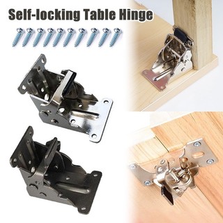 Table Hinges Foldable Self Lock Hinges Extension Support Bra