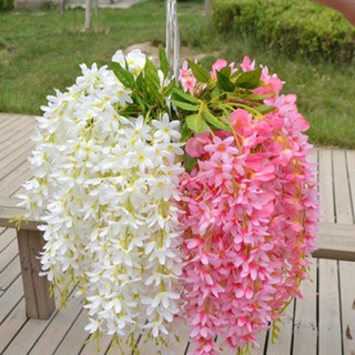 Wedding Decorations Hanging Artificial Flowers Rattan Lilac
