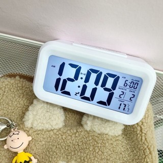Home Digital Backlight LED Display Table Alarm Clock Thermom