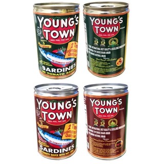 B菲律賓 YOUNG'S TOWN 沙丁魚 罐頭 SARDINES 155g youngs town