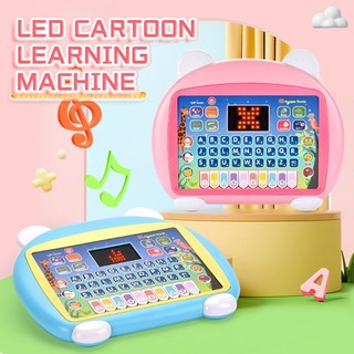 LED Computer Kids Learning Tablet Learning Machine Study Boo