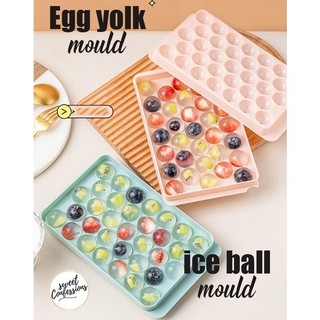 Egg yolk mould ice ball tray plastic mold ice cube maker sph