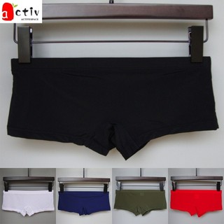 Mens Sexy Sheer See-Through Boxer Briefs Underwear Mesh-Shor