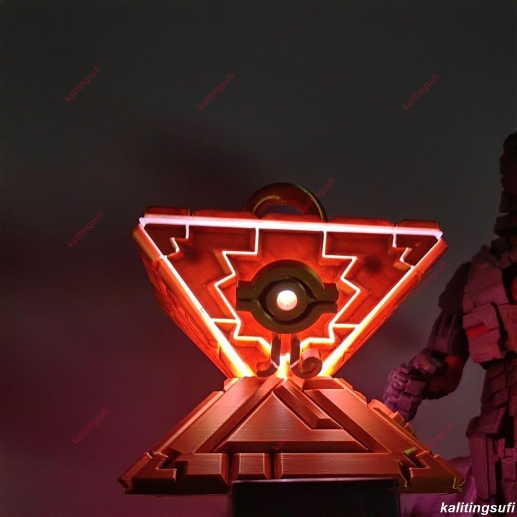 廠商商家#高顏值可充電游戲王千年眼小夜燈桌面擺件多彩燈效 游戲王千年眼小夜燈桌面擺件 游戲王千年眼小夜燈 游戲王千年眼燈