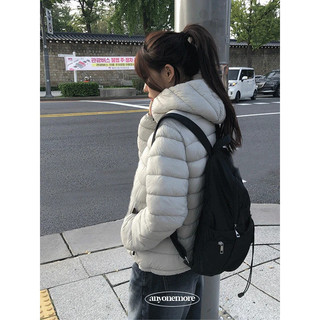 Codibook｜韓國 anyonemore 輕量抽繩連帽羽絨外套［預購］羽絨外套 女裝