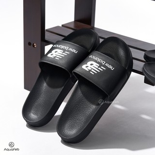 New Balance 男鞋 女鞋 黑白色 緩震 軟底 涼鞋 休閒 涼拖鞋 SUF050E2