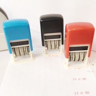 1 PC Date Stamp Roller DIY English Date Stamp Seal Without
