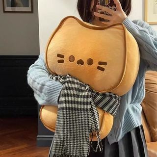 YOYO優品 | 姜餅黃油餅幹貓咪娃娃玩偶毛絨玩具閨蜜可愛公仔生日禮物女生禮物
