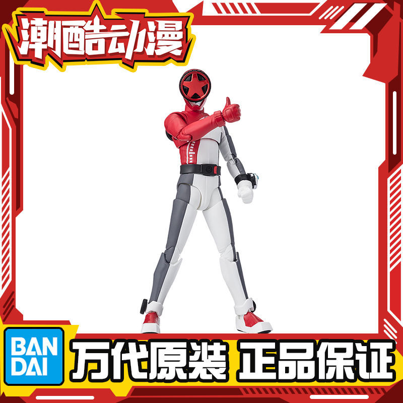 ⚡臺灣熱銷⚡萬代 SHF 爆上戰隊 奔奔者 奔紅紅戰士范道大也可動成品/交換禮物/驚喜禮物
