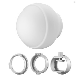 Godox ML-CD15 Diffuser Dome Kit with 3 Adapters for Photogra