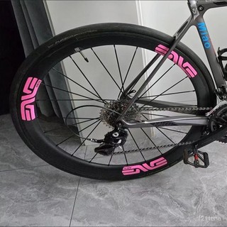 🚲車貼樂園 公路自行車輪組貼紙 ENVE SES公路自行車輪組貼紙輪圈碳刀圈輪子反光貼自行車個性改色 車圈改色貼紙