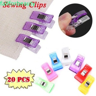 20pc Job Foot Case Fabric Plastic Clip Tape Bias Maker Acces