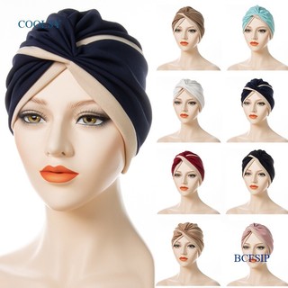 Women Bandanas Turban Muslim Hat Twist Hijab Bonnet Cap Hija