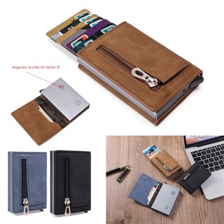 Smart Wallet RFID Blocking Card Holder Wallet Slim Automatic