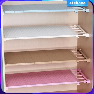 Heavy Duty Metal Shelf Organizer,Expandable Closet Shelf & R