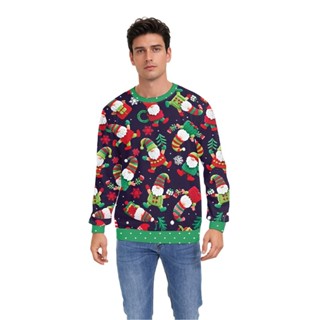 萬聖節 2025爆品新品聖誕情侶裝衛衣秋季麋鹿襪子聖誕老人服裝長袖衫萬聖節服裝尾牙活動尾牙活動萬聖節衣服