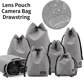 DSLR Camera Bag Lens Case Lens Drawstring Pouch Camera Pouch