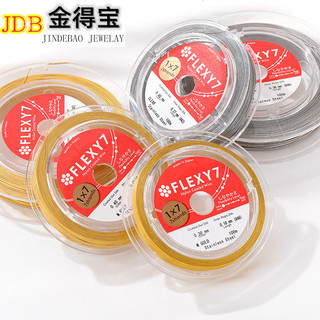 🔥臺灣出貨🔥日本進口FLEXY7金絲細軟線繩 鋼絲線珍珠項鍊手工DIY手鍊串珠材料