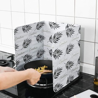 1pcs Aluminum Foil Oil Block Oil Barrier Stove Cooking Heat