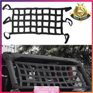 Mesh Cargo Net For Jeep Wrangler Car Roof Storage Net Tail B