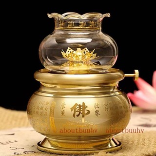 🔥現時下殺🔥純銅供佛燈 供佛燈家用蓮花酥油燈 佛燈 油燈 神明燈座 酥油燈座 油燈座 蓮花燈座 油燈盞防風佛前觀音菩