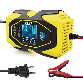 12V/24V 6A 自動智能電池充電器,適用於GEL、WET、AGM及鉛酸電池,具7段充電階段