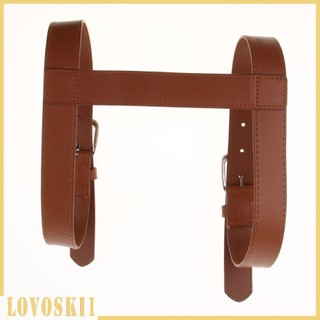 Durable Adjustable PU Leather Belt Buckle Strap Travel Picni