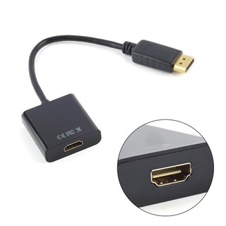 DP to HDMI DisplayPort to HDMI HDTV Cable Adapter Converter