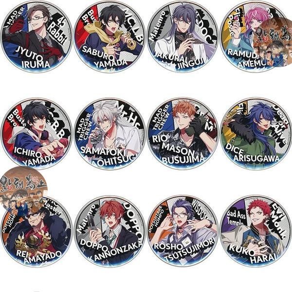 🎊新品潮 催眠麥克風動漫週邊 亂數幻太郎獨步 白膠木簓空卻天國獄徽章