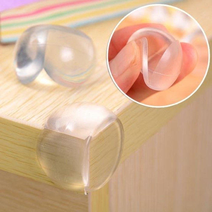 12 Pcs Baby Safety Silicone Protector Table Corner Edge Prot