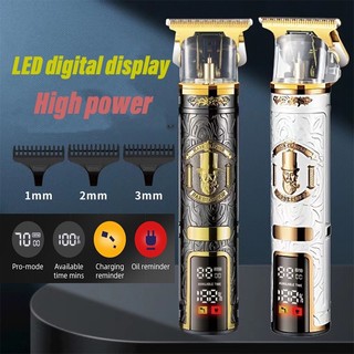 Rechargeable Waterproof Close Cutting Hair Trimmer Hair Clip