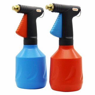 1Pc Orange Blue Copper Nozzle Trigger Sprayer 680ml Watering