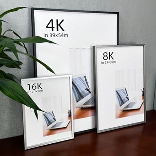 【可客製尺寸免拆換框】鋁合金畫框 相框 掛牆相框 海報框 展示框 A0 A1 A2 A3 B3 8K 廣告海報框 海報展