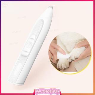 Dog Cat Foot Hair Trimmer Pet Paw Nail Grooming Clipper Elec