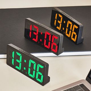 Digital Alarm desk Clock for A Bedroom LED Clock with Temper