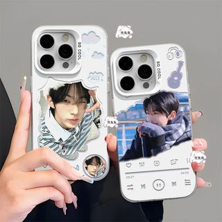台灣免運💕 TWS金道勛帥哥 同款彩銀手機殼 適華為p70 小米 vivo OPPO 紅米k70蘋果