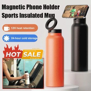 Thermos Bottle Magnetic Mobile Phone Holder Magsafe Magnetic