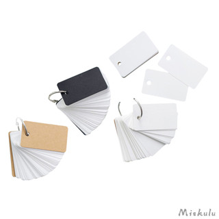 1 Pack Flash Cards Small Blank Mini Index Cards 1.6 x 2.8 in