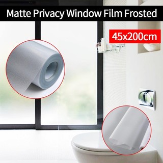 1 Roll Frosted Privacy Glass Window Sticker Mirror Sticker V